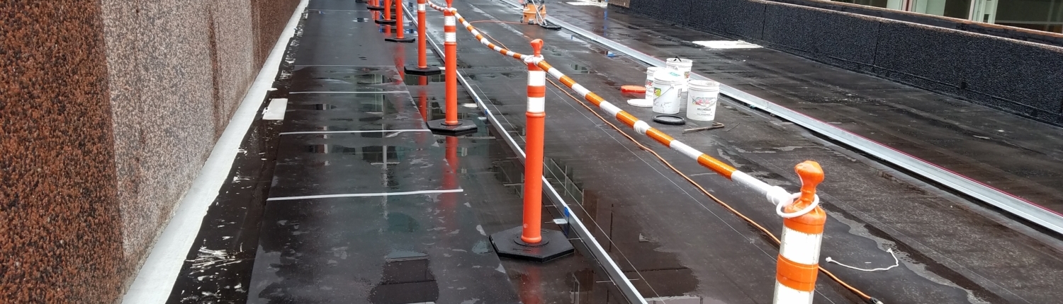 Construction photo of the bridge