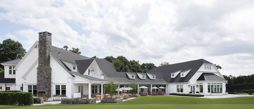 Outdoor view of the clubhouse