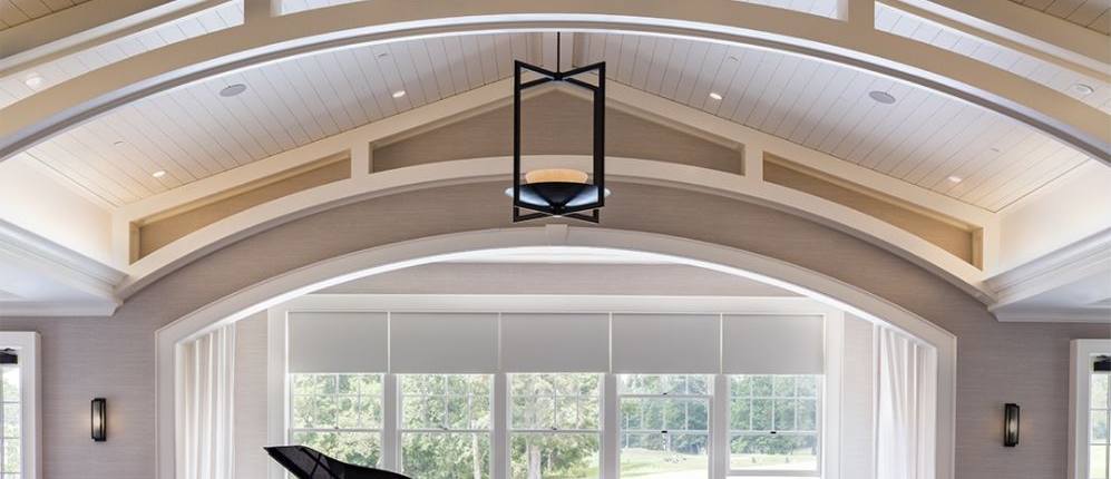 Clubhouse room with grand piano and seating area